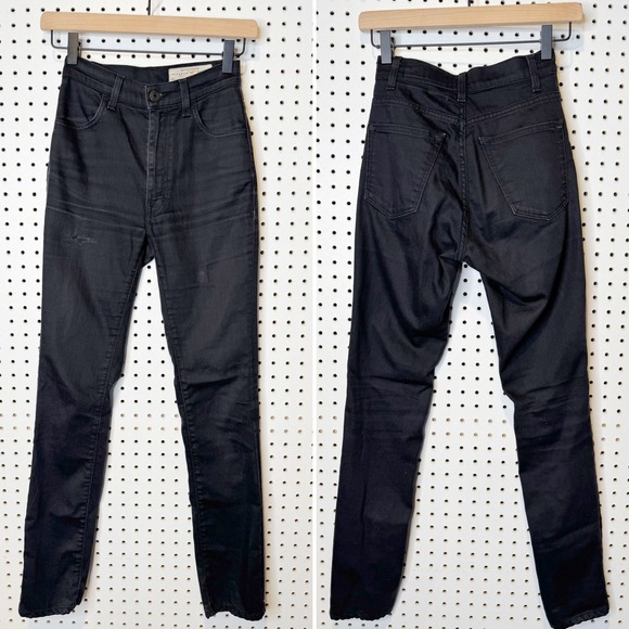 imogene + willie Denim - Imogene + Willie‎ | Elizabeth Black High Rise Distressed Jeans Size 24
